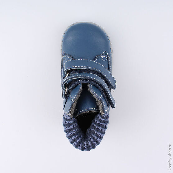 152144-32 Ботинки для мальчики син-ора фото №4