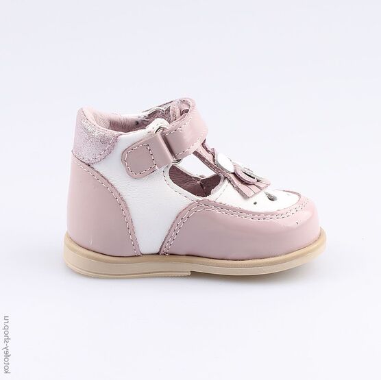 032084-21 Туфли для девочки персиковый фото №2