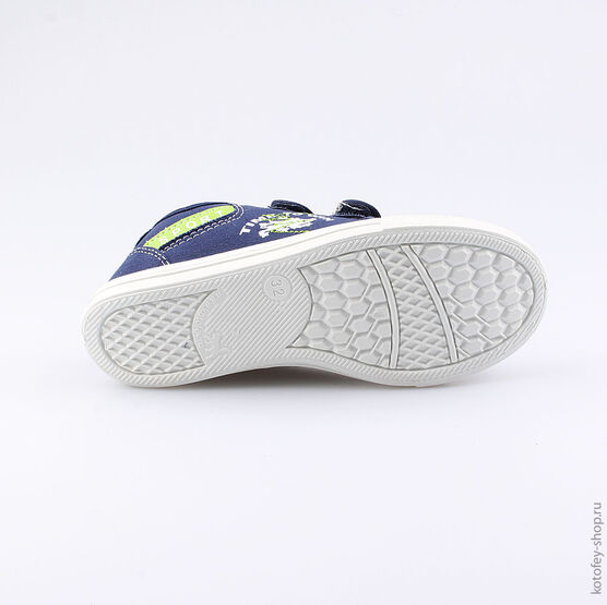631043-11 Кеды для мальчики светло-синий фото №3