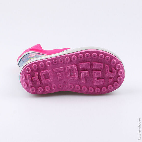 166082-11 Резиновые сапоги для девочки син-фук фото №3