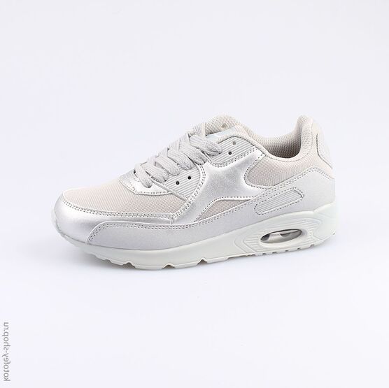 644146-71 Кроссовки для девочки серебрист.