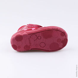 152117-24 Ботинки для девочки бор-роз фото №3