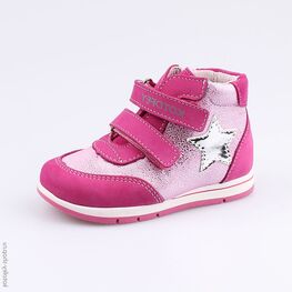 152189-21 Ботинки для девочки фук-роз