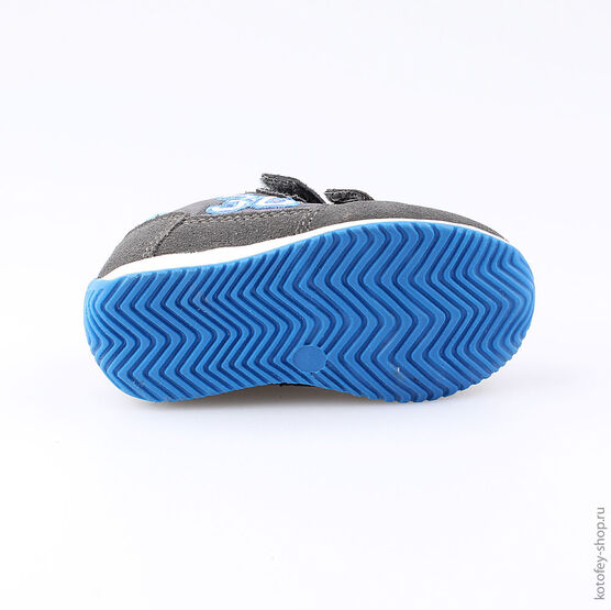 144080-71 Кроссовки для мальчики сер-гол фото №3