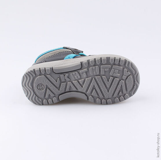 152196-31 Ботинки для мальчики светло-синий фото №3