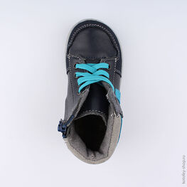 152196-31 Ботинки для мальчики светло-синий фото №4