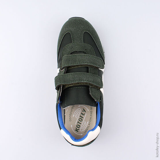 644126-72 Кроссовки для мальчики зеленый фото №4