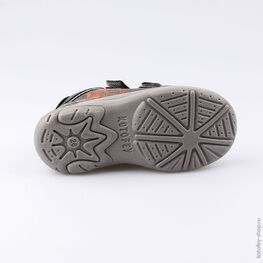 352082-22 Ботинки для мальчики серый фото №3