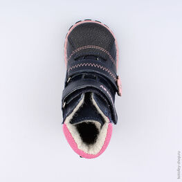 152171-33 Ботинки для девочки светло-синий фото №4