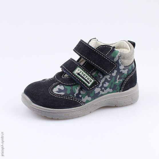 352138-22 Ботинки для мальчики светло-синий