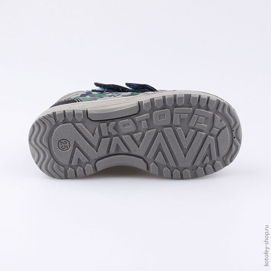 352138-22 Ботинки для мальчики светло-синий фото №3