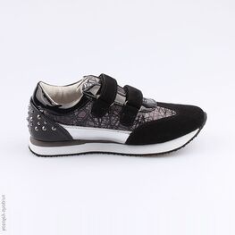 634032-21 Полуботинки для девочки черный фото №2