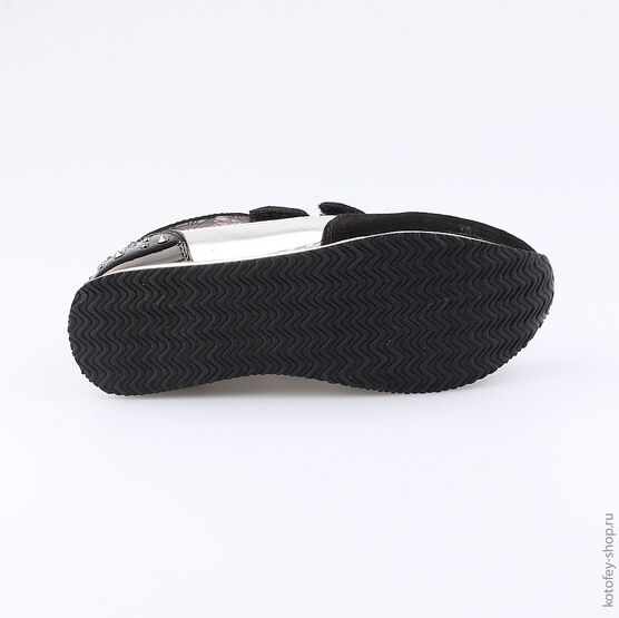 634032-21 Полуботинки для девочки черный фото №3