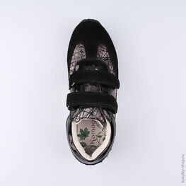 634032-21 Полуботинки для девочки черный фото №4