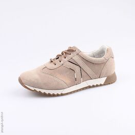 732184-23 Полуботинки для девочки бежевый