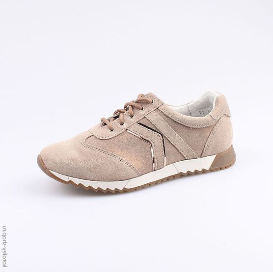 732184-23 Полуботинки для девочки бежевый