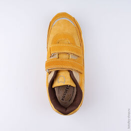 644167-71 Кроссовки со вставками из натуральной кожи для мальчики коричневый фото №4