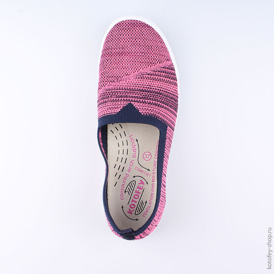 731044-13 Кеды для девочки фуксия фото №4