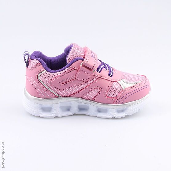 344170-72 Кроссовки с LED-подсветкой на подошве для девочки розовый фото №2