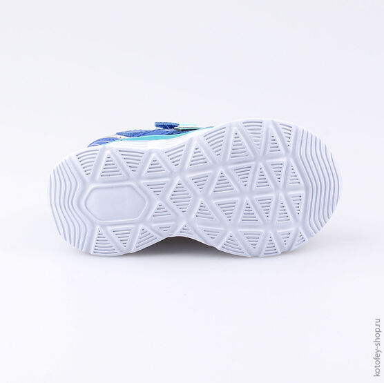 144084-71 Кроссовки с LED-подсветкой на подошве для мальчики син-гол фото №3