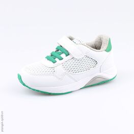 344111-72 Кроссовки для мальчики бел-зел