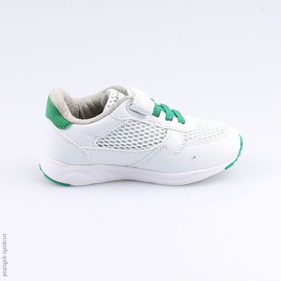 344111-72 Кроссовки для мальчики бел-зел фото №2