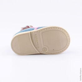 031053-21 Туфли для девочки светло-синий фото №3