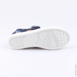 631071-11 Кеды для девочки светло-синий фото №3