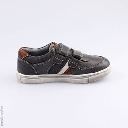 532150-21 Полуботинки для мальчики серый фото №2