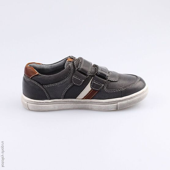 532150-21 Полуботинки для мальчики серый фото №2