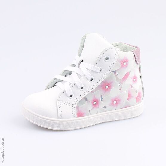 252124-21 Ботинки для девочки персиковый