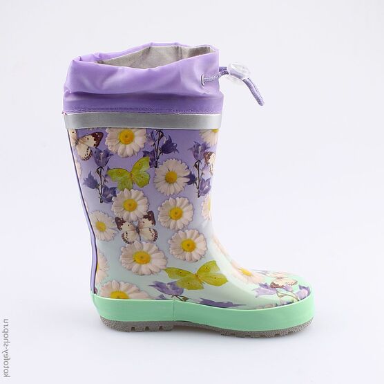 366167-11 Резиновые сапоги для девочки сиреневый фото №2
