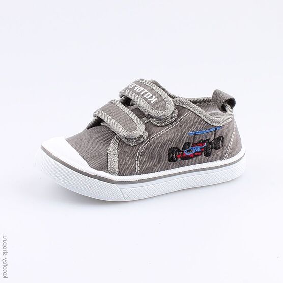 341029-11 Кеды для мальчики серый