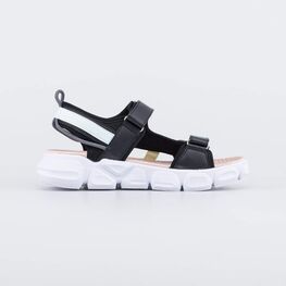 724028-16 Пляжные сандалии на липучках для девочки-подростка для девочки разноцветный фото №2