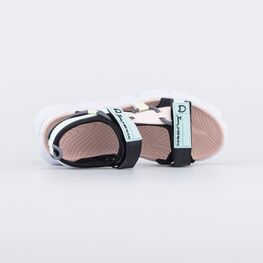 724028-16 Пляжные сандалии на липучках для девочки-подростка для девочки разноцветный фото №4