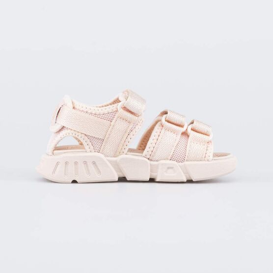 121054-12 Пляжные сандалии Яркое лето для девочки бежевый фото №2