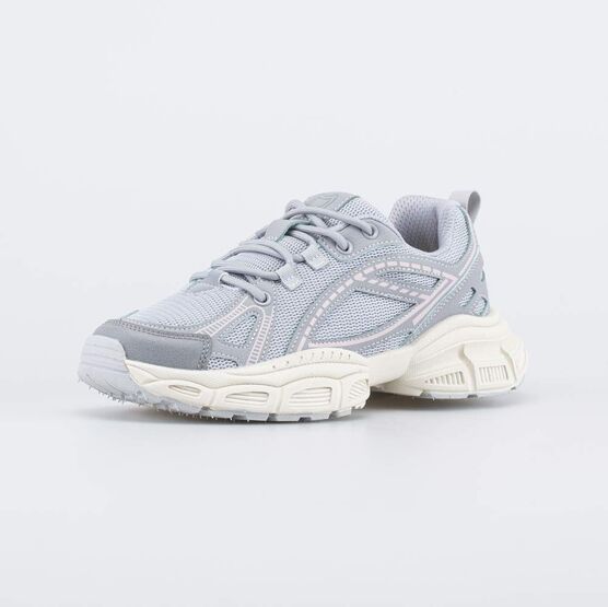 744265-11 Серые кроссовки для девочки-подростка для девочки серый + розовый