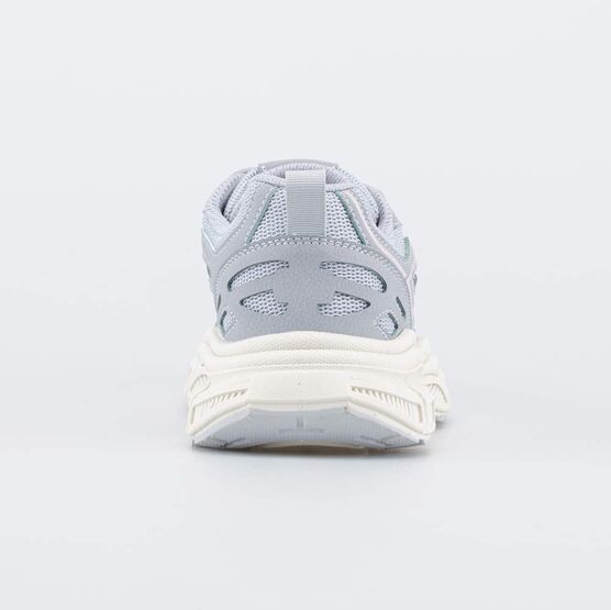 744265-11 Серые кроссовки для девочки-подростка для девочки серый + розовый фото №5