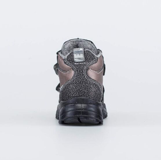 152316-31 Демисезонные ботинки на липучках STYLE бронзовый для девочки бронзовый фото №5