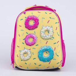02804261-40 Рюкзак школьный Пончики для девочки желтый