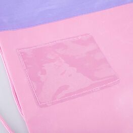 02808063-20 Мешок для сменной обуви Кошки-Единорожки для девочки розовый фото №2