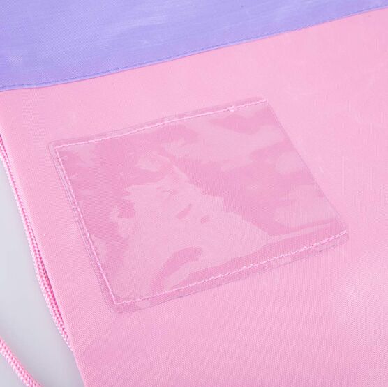 02808063-20 Мешок для сменной обуви Кошки-Единорожки для девочки розовый фото №2