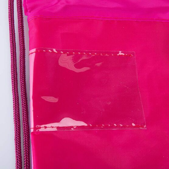 02808102-20 Мешок для сменной обуви Леопардовый для девочки розовый фото №2