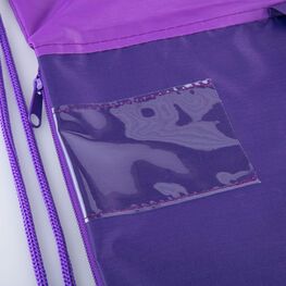 02808109-20 Мешок для сменной обуви Радужный котик для девочки разноцветный фото №2