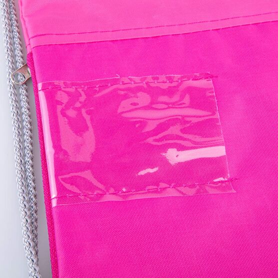 02808140-20 Мешок для сменной обуви розовый для девочки розовый фото №2