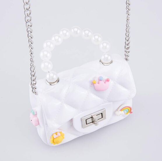 02802342-40 Сумка детская белый для девочки белый фото №5