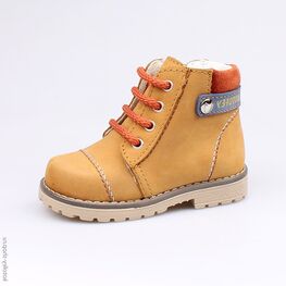 052111-26 Ботинки для мальчики бежевый