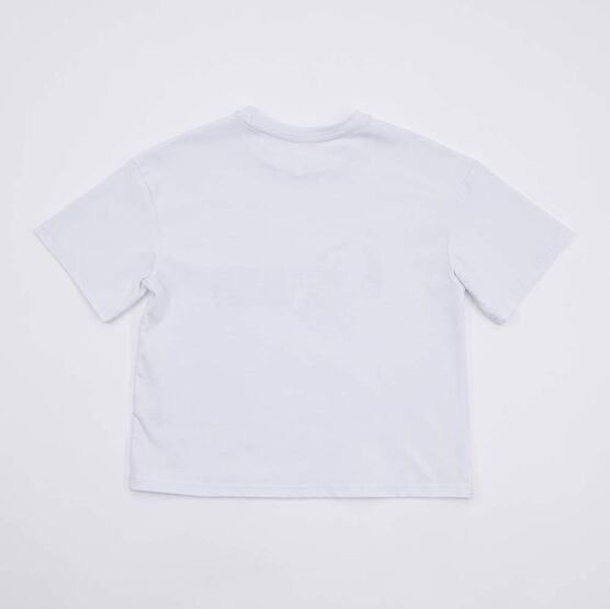 07702035-40 Футболка оверсайз для мальчика белый для мальчики белый фото №2