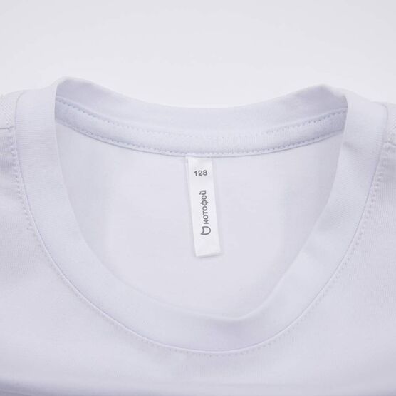 07702035-40 Футболка оверсайз для мальчика белый для мальчики белый фото №3