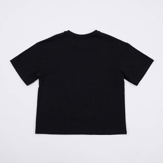 07702035-41 Футболка оверсайз для мальчика черный для мальчики черный фото №2